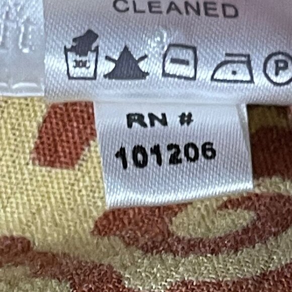 Soft Surroundings Womens Cardigan With Beaded Detail In Brown & Yellow - Picture 7 of 8